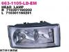 DEPO 663-1105R-LD-EM фара п. электр.