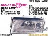 DEPO 6651106LLDEMF фара л. электр.с противотуманкой/ Skoda Octavia all 01-04