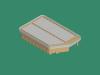 HYUNDAI / KIA (MOBIS) 281133X000 Фильтр воздушный HYUNDAI 281133X000 Elantra 11-