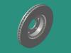 HYUNDAI / KIA (MOBIS) 517123K010 Диск тормозной передний