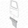 COVIND 2FH/4 2FH4 Удлинение двери, правое Vers.2  VOLVO 20467038