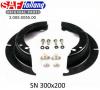 SAF HOLLAND 3005005500 щитки пылезащитные комплект на 1 сторону SN 300x200 //SAF RZM 13130/WRZM 8130/11030