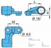 BPW 03.189.07.59.0 Кронштейн датчика ABS левый BPW