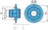 BPW 03.272.28.70.0 0327228700  Ступица K.. 8-9t Eco MAXX BPW