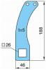 BPW 0328546260 03.285.46.26.0_кронштейн механизма подъемной оси подвески прицепа!\