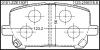 FEBEST 0101-ZZE130F Колодки тормозные передние
