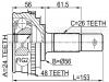 FEBEST 0110009A48 ШРУС НАРУЖНЫЙ 24x56x26 (TOYOTA CALDINA AT210/ST210 1997-2002 TOYOTA CALDINA CT197/ST198 1998-2002 TO