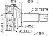 FEBEST 0110035A48 ШРУС НАРУЖНЫЙ 23x58x24 (TOYOTA BB/OPEN DECK NCP30 2000-2005 TOYOTA BB/OPEN DECK NCP35 4WD 2003-2005