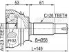 FEBEST 0110054 ШРУС НАРУЖНЫЙ 23x58x26 (TOYOTA COROLLA AXIO/FIELDER NZE140 2006- TOYOTA COROLLA CE120/NZE120 2000-20