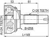 FEBEST 0110055 ШРУС НАРУЖНЫЙ 24x58x26 (TOYOTA COROLLA CE120/NZE120 2000-2006 TOYOTA COROLLA RUNX/ALLEX NZE121 2001-