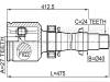 FEBEST 0111-ACA38RH ШРУС 0111-ACA38RH
