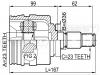 FEBEST 0111SXA10RH ШРУС ВНУТРЕННИЙ ПРАВЫЙ 23x32x23 (TOYOTA CALDINA CT198 4WD 1992-1998 TOYOTA CALDINA CT199/ST198 4WD 1