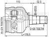 FEBEST 0111SXM10LH ШРУС ВНУТРЕННИЙ ЛЕВЫЙ 23x35x20 (TOYOTA CALDINA AT210/ST210 1997-2002 TOYOTA CALDINA AZT240/ZZT240 20