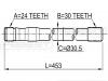 FEBEST 0112LC80RH ПОЛУОСЬ ПРАВАЯ 24x857x30 (TOYOTA LAND CRUISER 100 FZJ105/HZJ105 1998-2007 TOYOTA LAND CRUISER 80 FZJ