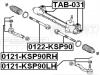 FEBEST 0121KSP90RH Наконечник рулевой правый