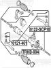 FEBEST 0122-SCP10 Тяга рулевая toyota yaris ncp1#/nlp10/scp10 1999-2005