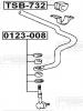 FEBEST 0123008 0123-008_тяга стаб.перед./ Toyota 4-Runner RZN18#/VZN18 95]