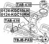 FEBEST 0124-KGC10RH Рычаг передний нижний правый