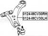 FEBEST 0124MCV30LH РЫЧАГ ПЕРЕДНИЙ ЛЕВЫЙ (TOYOTA ALPHARD G/V ANH10/MNH10 2002- TOYOTA ALPHARD G/V ANH15/MNH15 4WD 2002-