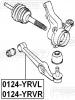 FEBEST 0124YRVL РЫЧАГ ПЕРЕДНИЙ ЛЕВЫЙ (DAIHATSU STORIA M100S 1998-2004 DAIHATSU STORIA M110S 4WD 1998-2004 DAIHATSU Y