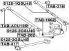 FEBEST 0125-3GSU45 Тяга задняя продольная
