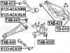 FEBEST 0125ACA30 ТЯГА ЗАДНЯЯ ПОПЕРЕЧНАЯ С ШАРОВОЙ (TOYOTA RAV4 ACA3#/GSA3# 2005-) FEBEST