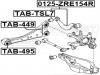 FEBEST 0125-ZRE154R Тяга задняя продольная