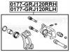 FEBEST 0177-GRJ120RRH Суппорт тормозной задний правый