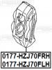 FEBEST 0177-HZJ70FLH СУППОРТ ТОРМОЗНОЙ ПЕРЕДНИЙ ЛЕВЫЙ