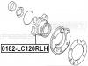 FEBEST 0182LC120RLH ПОДШИПНИК СТУПИЧНЫЙ ЗАДНИЙ ЛЕВЫЙ