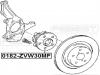 FEBEST 0182-ZVW30MF СТУПИЦА ПЕРЕДНЯЯ () FEBEST