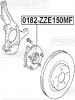 FEBEST 0182ZZE150MF 0182-ZZE150MF_ступ.передн./ Toyota Corolla ZZE150/ZRE150 06]