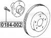 FEBEST 0184002 ШПИЛЬКА КОЛЁСНАЯ (TOYOTA ALTEZZA/ALTEZZA GITA GXE10/SXE10 1998-2005 TOYOTA ALTEZZA/ALTEZZA GITA GXE1