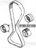 FEBEST 0188GX100 РОЛИК ОБВОДНОЙ (LEXUS IS200/300 GXE10/JCE10 1999-2005: TOYOTA ALTEZZA/ALTEZZA GITA GXE10/SXE10 1998-2005: TOYOTA CROWN GS131 1988-1995: TOYOTA MARK 2/CHASER/CRESTA GX100 1996-2001: TOYOTA VEROSSA GX110/JZX110 2001-2004) FEBEST
