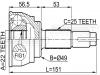 FEBEST 0210068 ШРУС НАРУЖНЫЙ 22x49x25 (NISSAN MICRA MARCH K12 2002-) FEBEST