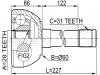 FEBEST 0210073 ШРУС НАРУЖНЫЙ 28x60x31 (NISSAN PATROL (GR) Y61 1997- NISSAN PATROL SAFARI Y61 1997-2002) FEBEST
