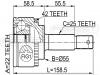 FEBEST 0210N16A42 ШРУС НАРУЖНЫЙ 22x55x25 (NISSAN ALMERA B10RS (CLASSIC) 2006- NISSAN ALMERA N16 (UKP) 2000-2006 NISSAN