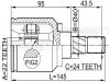 FEBEST 0211N16 ШРУС ВНУТРЕННИЙ 22x40x24 (NISSAN ALMERA B10RS (CLASSIC) 2006- NISSAN ALMERA N16 (UKP) 2000-2006 NISS