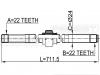 FEBEST 0212-B10MTRH Полуось правая