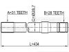 FEBEST 0212-Y61RH Полуось правая