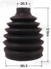FEBEST 0217P-J1016 Пыльник ШРУСа наружный