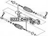 FEBEST 0222-D40 Тяга рулевая