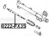 FEBEST 0222FX35 0222-FX35_тяга рулев./ Nissan Infiniti FX35/FX45 S50 2002]