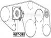 FEBEST 0287-D40 РОЛИК НАТЯЖНОЙ () FEBEST