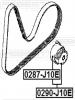 FEBEST 0287-J10E Ролик натяжной
