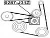 FEBEST 0287-J31Z Ролик натяжной