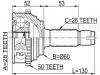 FEBEST 0310054A50 ШРУС НАРУЖНЫЙ 28x60x26 (HONDA CIVIC EU/EP/ES 2001-2006) FEBEST