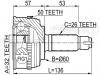 FEBEST 0310056A50 ШРУС НАРУЖНЫЙ 32x60x26 (HONDA CR-V RD1/RD2 1997-2001) FEBEST
