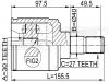 FEBEST 0311HRVATRH ШРУС ВНУТРЕННИЙ ПРАВЫЙ 30x40x27 (HONDA BALLADE 1997-2000 HONDA CAPA GA4/GA6 1998-2002 HONDA CIVIC EJ
