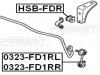 FEBEST 0323FD1RR ТЯГА СТАБИЛИЗАТОРА ЗАДНЯЯ ПРАВАЯ (HONDA CIVIC FD 2006-) FEBEST